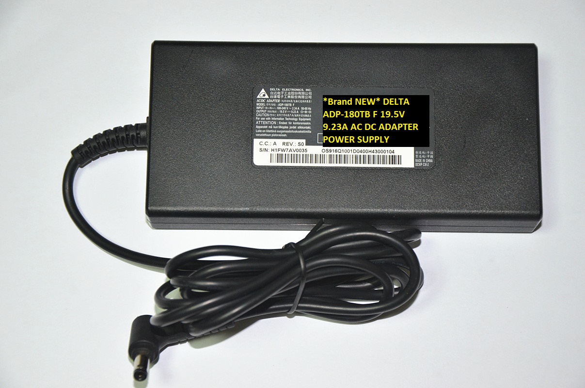 *Brand NEW* DELTA ADP-180TB F 5.5*2.5 19.5V 9.23A AC DC ADAPTER POWER SUPPLY
